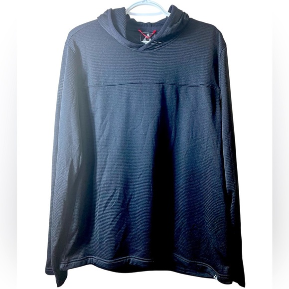 NWT GERRY On the Go Travel Apparel Lightweight Hoodie Black Medium #XG8680 - Picture 1 of 10